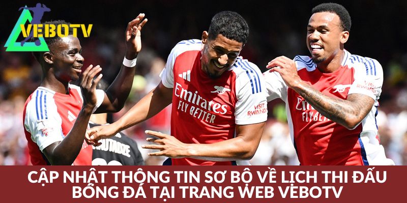 Đôi nét sơ bộ về lịch thi đấu bóng đá mà Vebo cung cấp